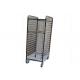 Stainless Steel Double 620MM Drying Carts With Trays