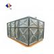 1000 kg Weight HDG Galvanized Steel Panel Water Storage Tank for Fire and Water Needs