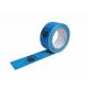 Blue Printed Packing Colored Cloth Duct Tape For Decorating High Tensile Strength