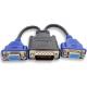 DVI Splitter Cables Monitor Data Cable 59 PIN DVI Interface For Video Card