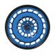 Brushed Blue Two Piece Forged Wheels ET25 HUB 72.6mm 22 Inch Rims 5x120