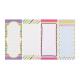 Magnet Custom Printed Notebooks / Personalized Notepads For Fidge , OEM
