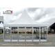Glass Walls High Peak Roof 6m Modular Outdoor Event Tent For Receiption