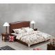 Glassic design of Leisure Bedroom Furniture Upholstered Headboard Bed by True
