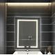 Wholesale Factory Elegant Cabinet Shower Large Lighted Mirror Bathroom Smart LED Mirror cabinet Aluminum Mirror