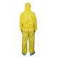 CE Type 3 PP PE Disposable Chemical Coverall Safety Overall Suit Protective Clothing