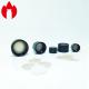 13mm 18mm Black PP Threaded Screw Plastic Caps