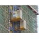 Double Cage Construction Site 1.5m Passenger And Material Hoist