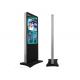 Multi Touch Digital Signage Kiosk Floor Standing Lcd Digital Signage Display With X86 Structure