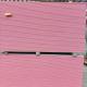 Paperbacked Pink Fire Resistant Plasterboard For Ceiling System