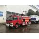 HOWO Dongfeng 4X2 5000L Water Sprinkler Truck For Forest Fire Fighting