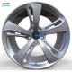 ODM Gloss Sliver Monoblock Forged Wheels 6061 T6 Alloy Three Piece