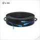 OS2 9/125uM Outdoor Armored Cable 2 Core SM Fiber Patch Cord 50 Meters