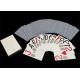 Offset Printing Casino Playing Cards Entertainment Use in Germany Black Core Paper