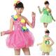 children's sequins modern dance costumes girls bitter fleabane performance gauze skirt