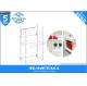 4 Post Metal Storage Furniture Shelves / Warehouse Store Display Stands Customized