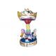 Durable Mini Carousel Ride 3 Seats Careful Painting High Temperature Resistance