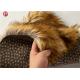 Animal Jacquard Extra Long Pile Faux Fur Fabric Raccoon Upholstery Sewing Crafts Fiber
