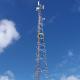 50m 100m Steel Communication Towers With Work Platform
