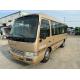 Used Minibus Dealers EURO IV 19 Seats Champagne Color Yuchai Engine 6 Meters Folding Door Used Ankai Bus HK6606