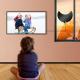 Smart Wireless Indoor TV Antenna Long Range and Adhersive Mount for Optimal Reception