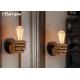 Fist Shape Bedroom Loft Indoor LED Wall Lights Sconce LED Edison Style Home Lighting