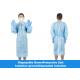 Elastic Cuffs Medical Protective Coverall / Disposable Protective Clothing