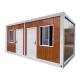 Prefabricated Container House With Modern Style Galvanized Steel Frame