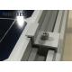 Durable Aluminium Solar Roof Mounting Systems Pv End Clamp Customized Dimensions