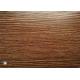 Golden Oak Wood Grain PVC Membrane Foil For Doors Surface 0.35MM