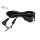 Computer DC Power Extension Cable 5.5x2.5 mm Right Angle 18 AWG Conductor