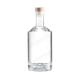 Collar Material Glass Bottle 500ml 750ml 100ml Clear with Thick Fire Mountain Bottom