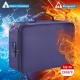 Blue Fireproof Waterproof Document Storage Bag For Home Office Travel