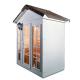6kw Waterproof Steam Two Person Outdoor Sauna Room For Home Backyard