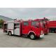 Aluminum Alloy 4x2 Drive 3500kg Small Water Tanker Fire Fighting Trucks