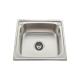Mini Sus 304 Stainless Steel Sink Countertop Single Bowl  With Drainer