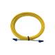 SM Fiber Optic Patch Cord For Telecom Network Rugged Low Loss High Performance