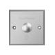 Mortise Mounted SPDT Push To Exit Button Metal Button 86 * 86mm Square Size
