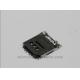 78800-0001 Memory Card Connectors 1.40mm Ht Hng-style Micro-SIM card sckt