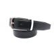 Black Genuine Leather Belts For Men'S Casual Dress / Work Business Jeans