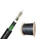 Double Steel Tape Armoured Cable , Uni Tube Outdoor Fiber Optic Cable GYXTW53