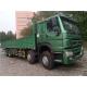 HW19710 Transmission 10 Wheeler Cargo Truck , Commercial Diesel Cargo Truck