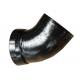 22.5 Degree Bend Ductile Iron Fittings Socket Spigot BS EN598 EN545