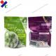 Plastic Material Stand Up Zipper Pouch Clear Window Food Packaging