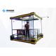 Interactive Game Platform 9D VR Machine With 24 Display Black And Yellow Color