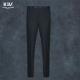 100% Wool Men's Pants Business Black Suit Pants Slim Casual Straight Dress Pants Trousers