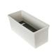 Tiered Outdoor Flower Garden Balcony White Large Planter With Extra Box