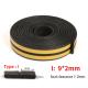 Self Adhesive Foam Weather Strip Seal Soundproof Weather Stripping Noise