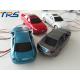 1:50 scale ABS plastic model painted  light car for model buliding metarial or toy
