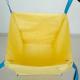 3000kg 100g/M2 85cmx90cm Yellow FIBC Big Bag  For Sand Packing